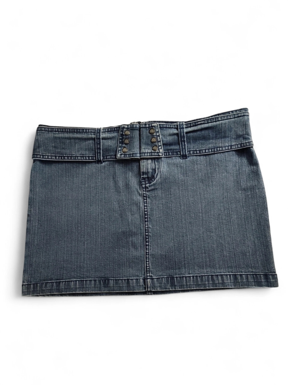 Vintage JLo by Jennifer Lopez Dark Wash Denim Mini Skirt Juniors 13